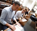 Kryetari Veseli vizitoi Bibliotekën Kombëtare të Kosovës