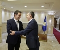 Kryeparlamentari Veseli takoi kryebashkiakun e Tiranës, Erion Veliaj