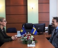 Deputetja Emini priti në takim Henrik Nilsson, i ngarkuar me punë në ambasadën Suedeze