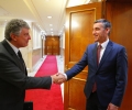 Kryetari Veseli takoi ambasadorin e ri të Francës në Kosovë, Didier Chabert