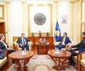 Kryetari Veseli takoi ambasadorin e ri të Francës në Kosovë, Didier Chabert