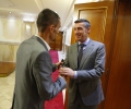 Kryetari Veseli priti drejtorin e Zyrës për Komunitete dhe Kthim në Komunën e Leposaviqit, Mihret Salkoviq
