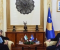 Kryetari Veseli takoi ambasadoren e Emiratave të Bashkuara Arabe, Hafsa Abdulla Al Ulama