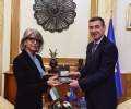 Kryetari Veseli takoi ambasadoren e Emiratave të Bashkuara Arabe, Hafsa Abdulla Al Ulama