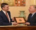 Kryeparlamentari Veseli pritet nga Kryetari i Senatit të Francës