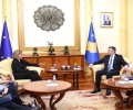 Kryeparlamentari Veseli priti në takim Përfaqësuesen e lartë të BE-së, Federica Mogherini