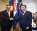 Veseli fillon vizitën zyrtare në Kroaci, pritet nga homologu kroat Jandrokoviq (VIDEO+FOTO)