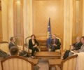 Kryeparlamntari Krasniqi  priti Presidenten e Projektit për Marrëdhënie Etnike, znj. Plaks