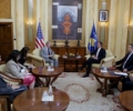  Kryekuvendari Kadri Veseli priti ambasadorin e ri amerikan në Kosovë, Greg Delawie